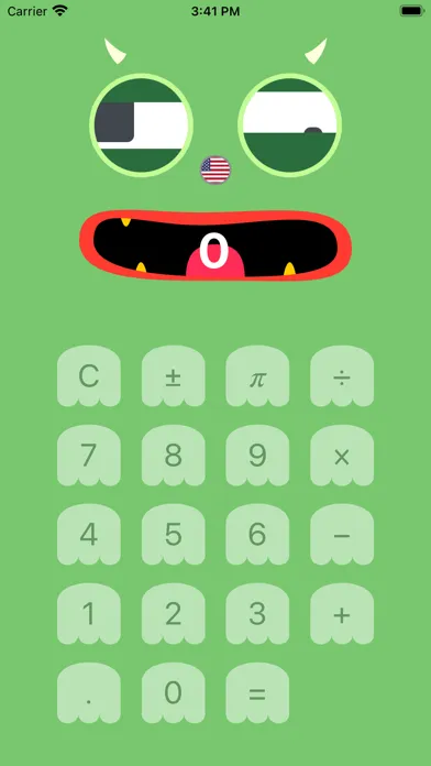 Monster calculator kid toddler應用截圖