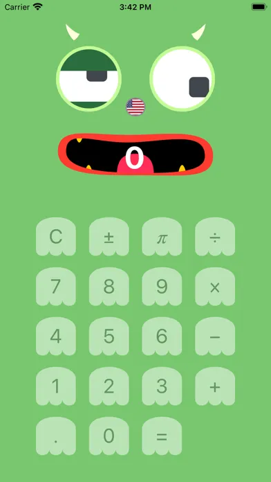 Monster calculator kid toddler應用截圖