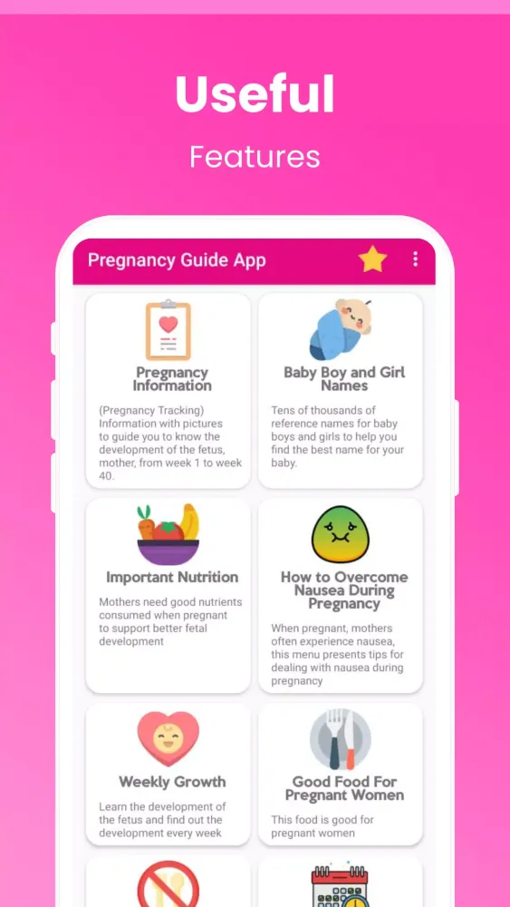 Pregnancy Guide - A Mom Screenshots