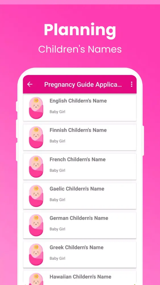Pregnancy Guide - A Mom Screenshots
