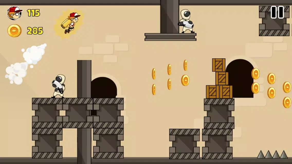 Скриншоты Jetpack Kids