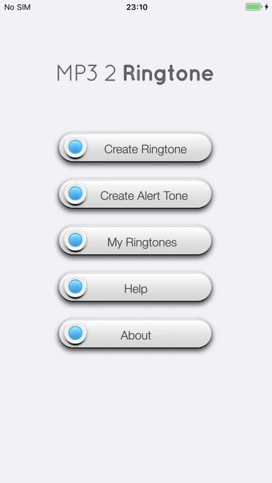 MP3 2 Ringtone Lite應用截圖