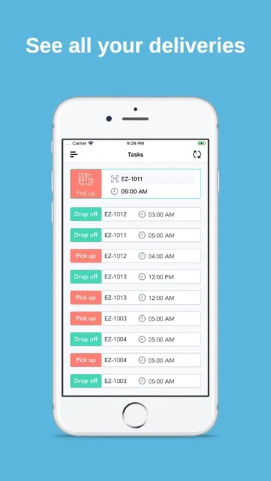 Here App - Fleet Management Screenshots