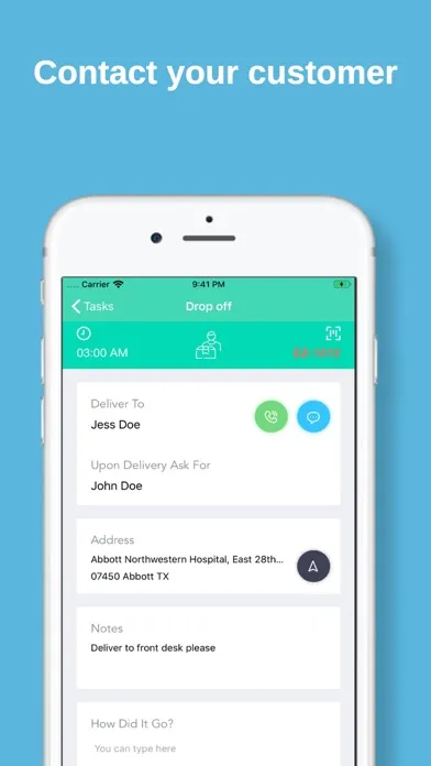 Here App - Fleet Management Screenshots