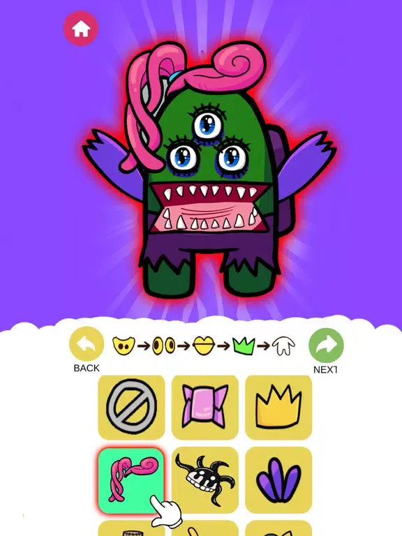 Grimace Monster Transformation iPad  স্ক্রিনশট