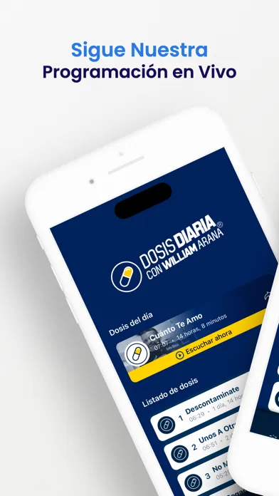 Capturas de pantalla de Dosis Diaria