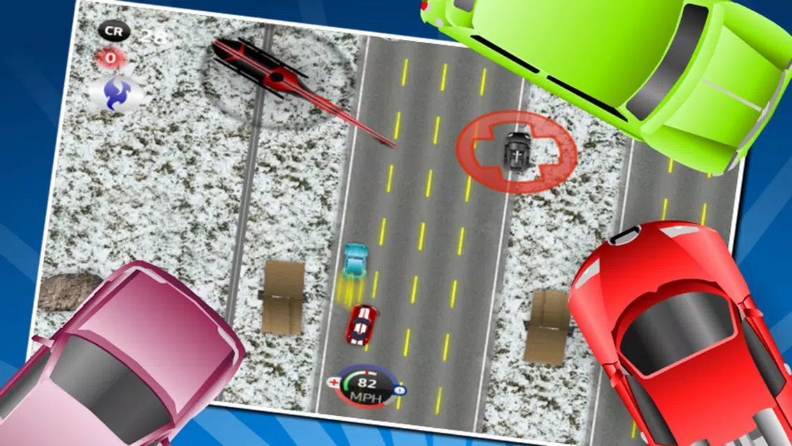 Capturas de tela do Flying Car Crash