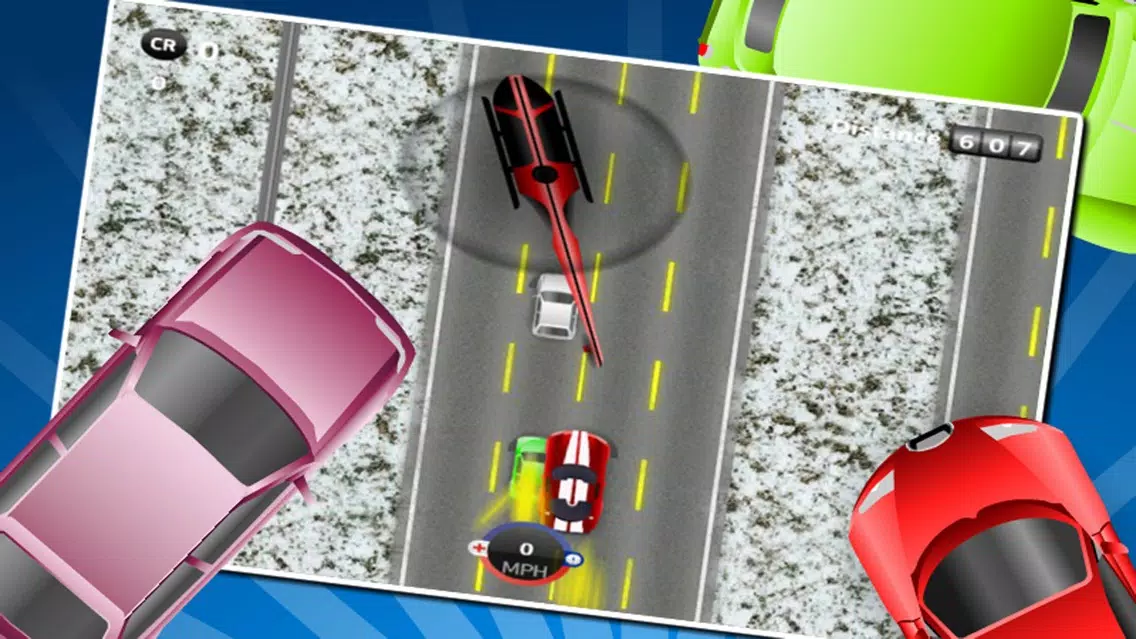 Capturas de tela do Flying Car Crash