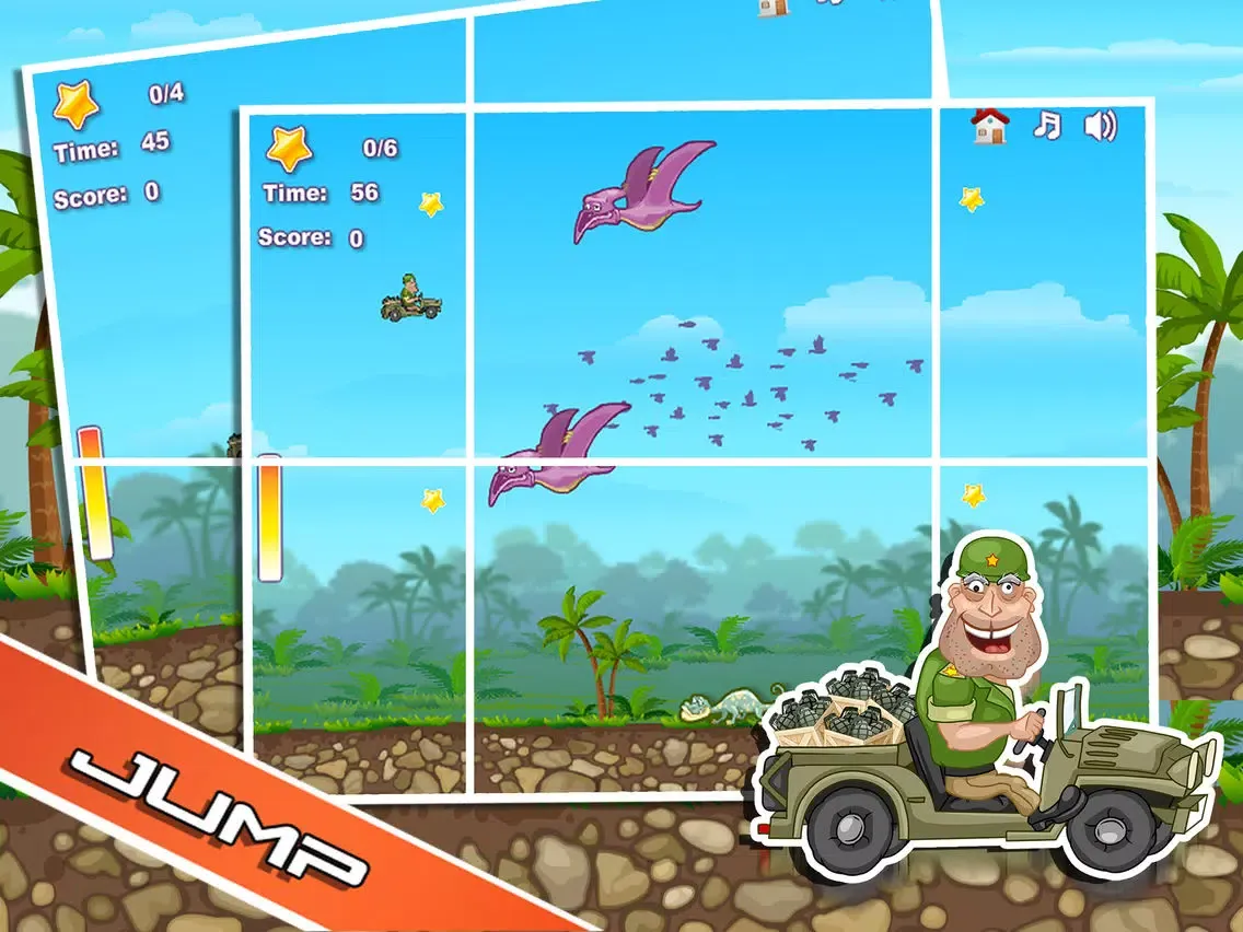 Army Jeep Jump! - Skill Adventure iPad  স্ক্রিনশট