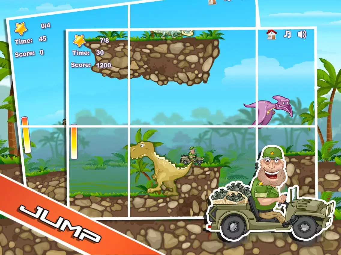 Army Jeep Jump! - Skill Adventure iPad  স্ক্রিনশট