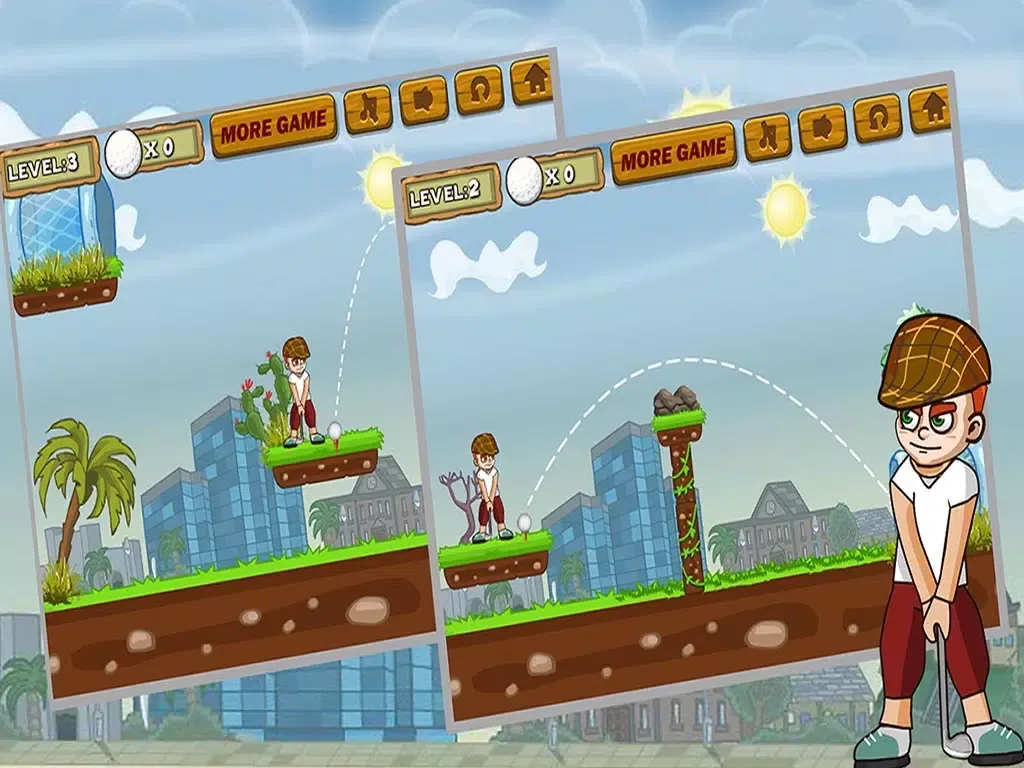 Golf Super Star iPad  Screenshots