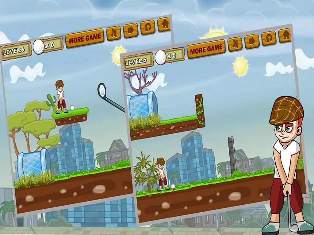 Golf Super Star iPad  Screenshots