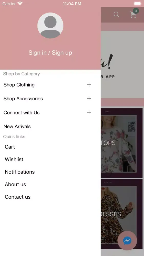 Zrzuty ekranu Elodie Grace Boutique