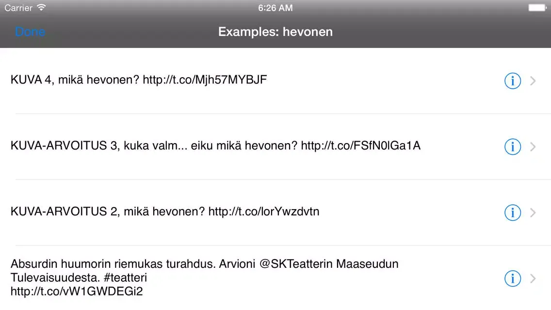 Zrzuty ekranu Finnish Translator
