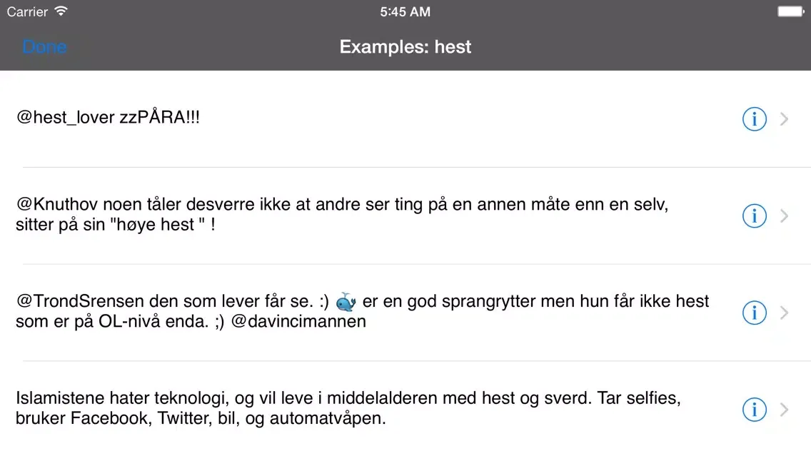 Capturas de pantalla de Norwegian Translator