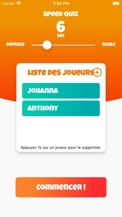 Скриншоты Speed Quiz - Jeu entre amis