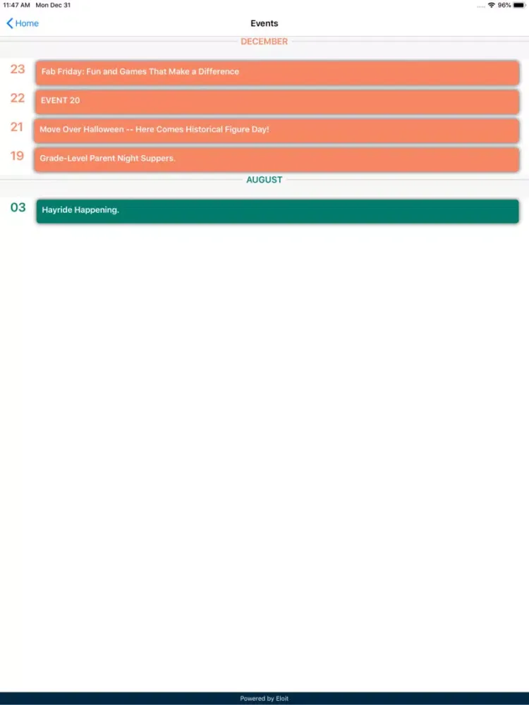 Alfeen Public School iPad  스크린샷