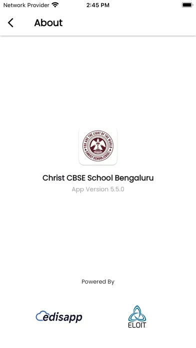 Christ CBSE School Bengaluru سکرین شاٹس