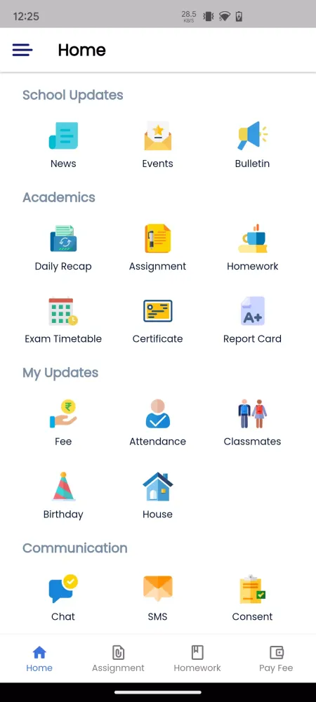 Edisapp for Parents Screenshots
