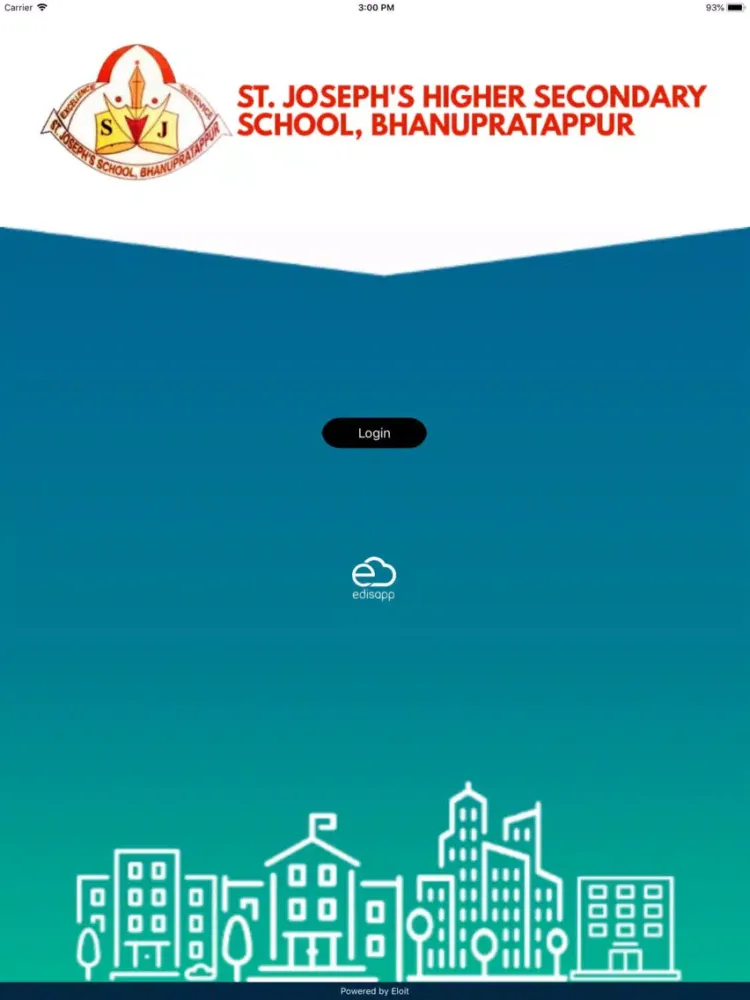 Ảnh chụp màn hình của St Josephs HSS Bhanupratappur iPad 
