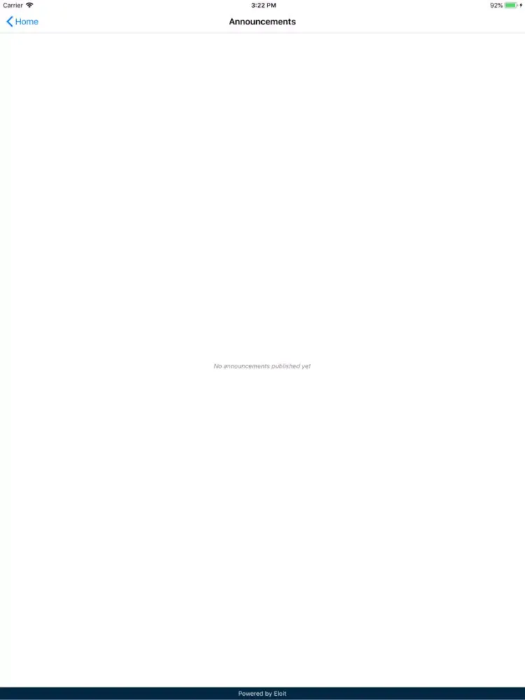 Ảnh chụp màn hình của St Josephs HSS Bhanupratappur iPad 
