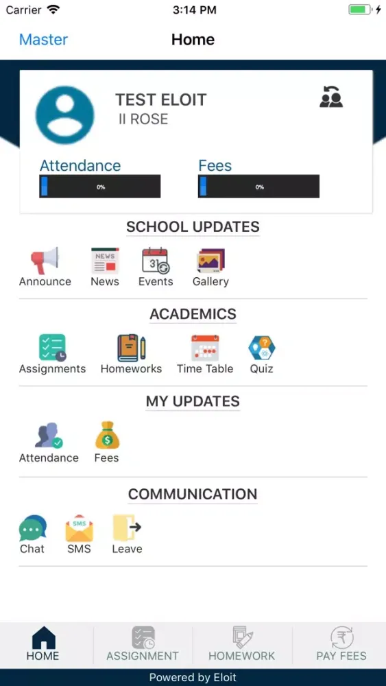 Ảnh chụp màn hình của St Josephs HSS Bhanupratappur