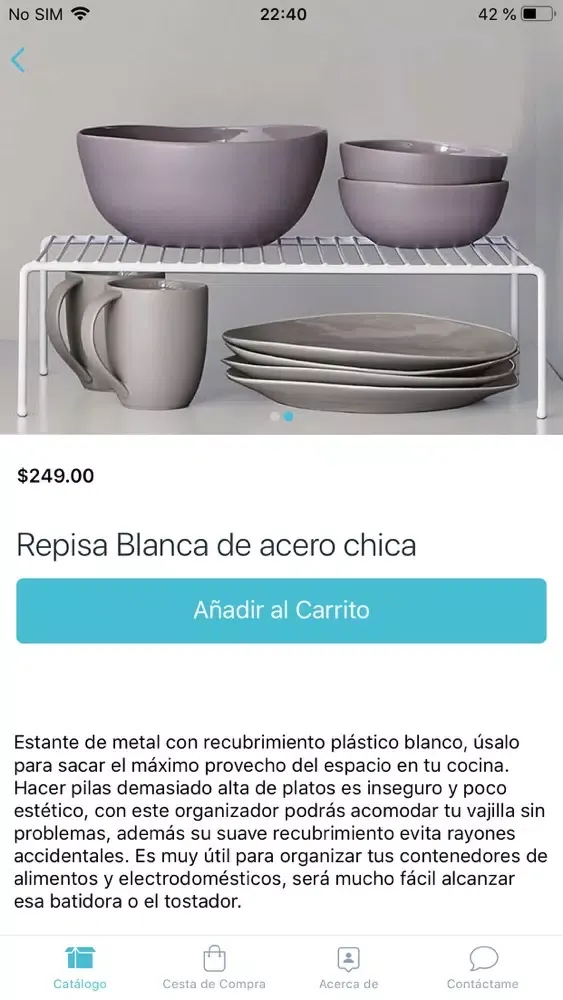 Tangkapan layar El Orden de las Cosas