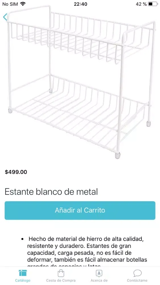 Tangkapan layar El Orden de las Cosas