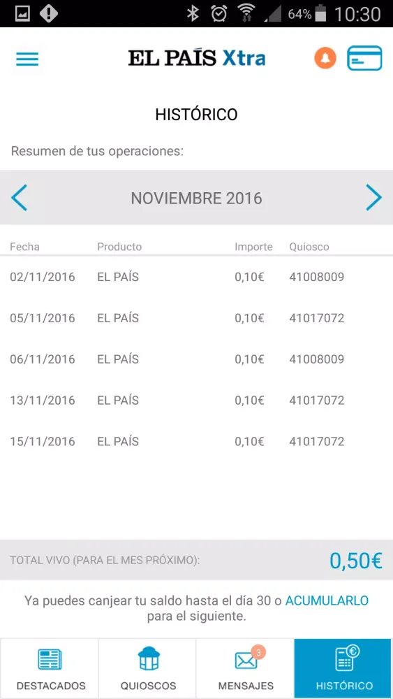 EL PAÍS Xtra Screenshots