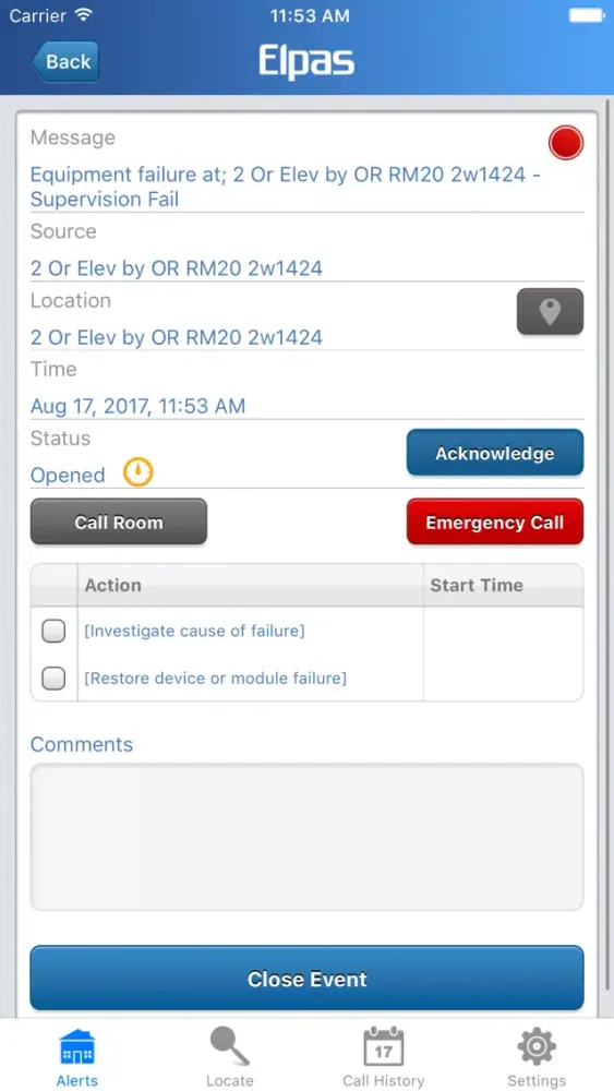 Eiris Go Alerts Ekran Görüntüleri