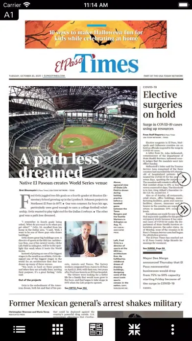 El Paso Times eEdition 스크린샷