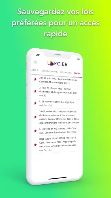 Larcier Code应用截图