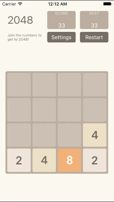 Capturas de tela do 2048(No Ads)