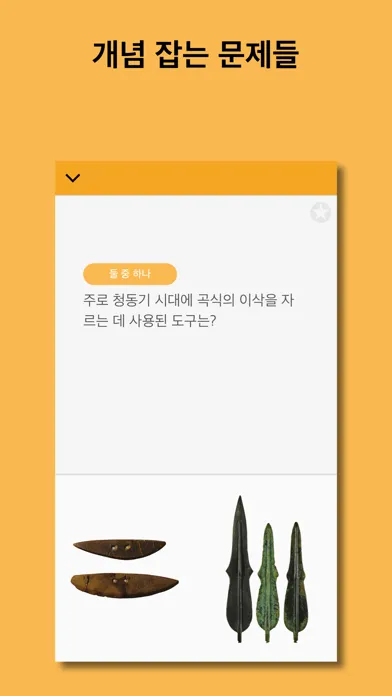 Capturas de tela do 개념 한국사