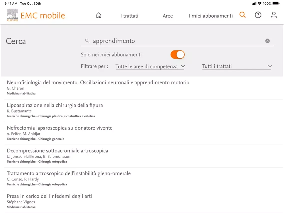 EMC mobile : versione italiana iPad  স্ক্রিনশট