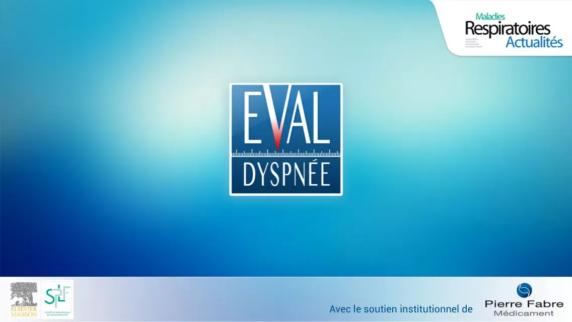 EvalDyspnée : Outils d’évaluation de la dyspnée スクリーンショット