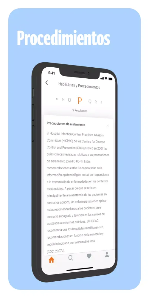 Elsevier Enfermería应用截图