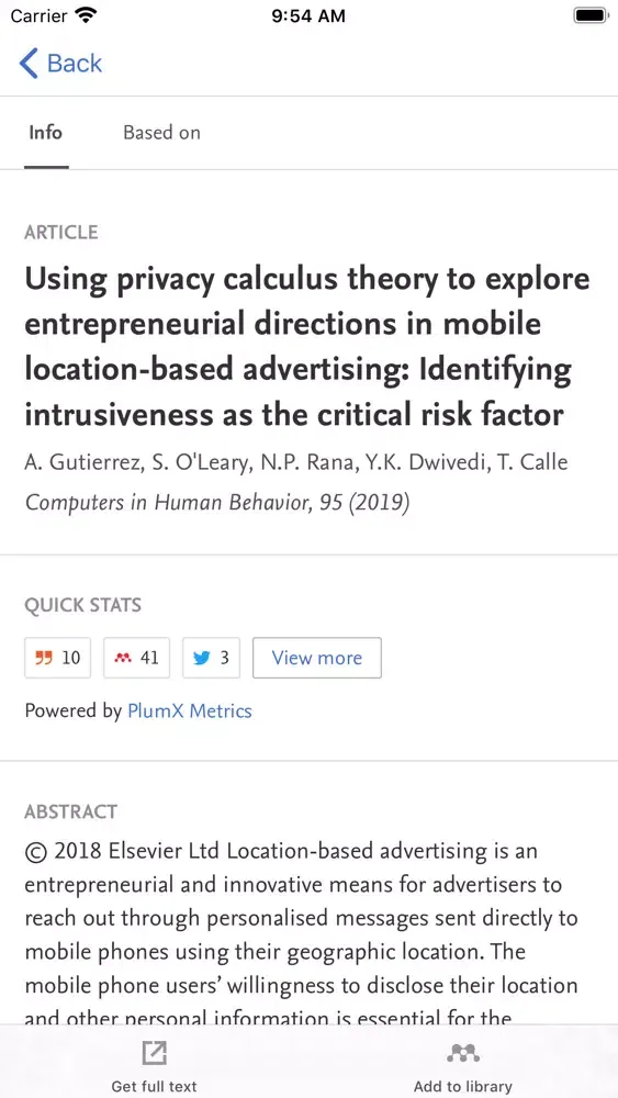 Scopus Discovery应用截图