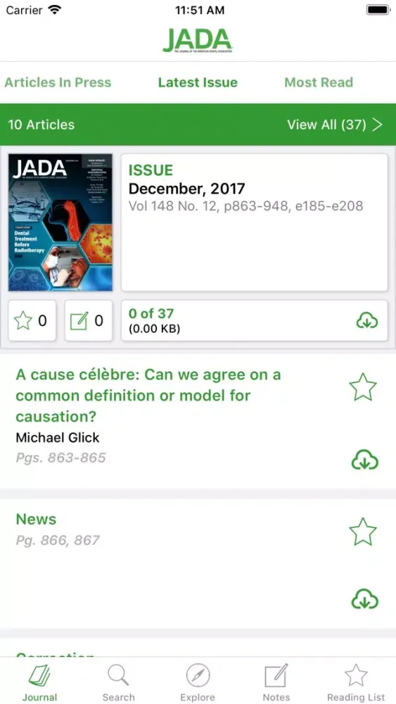 تصاویر Journal of the ADA