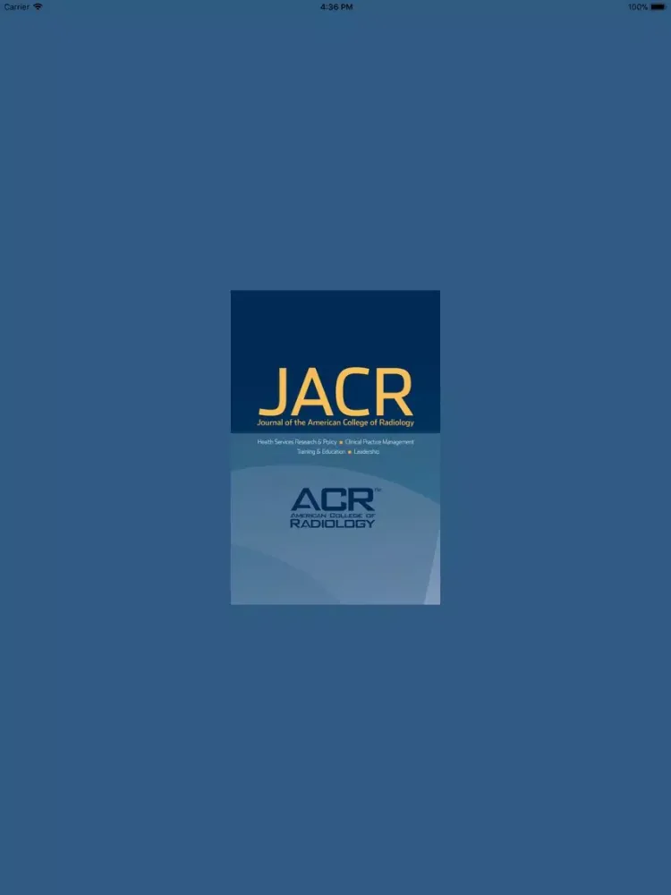 JACR iPad 应用截图