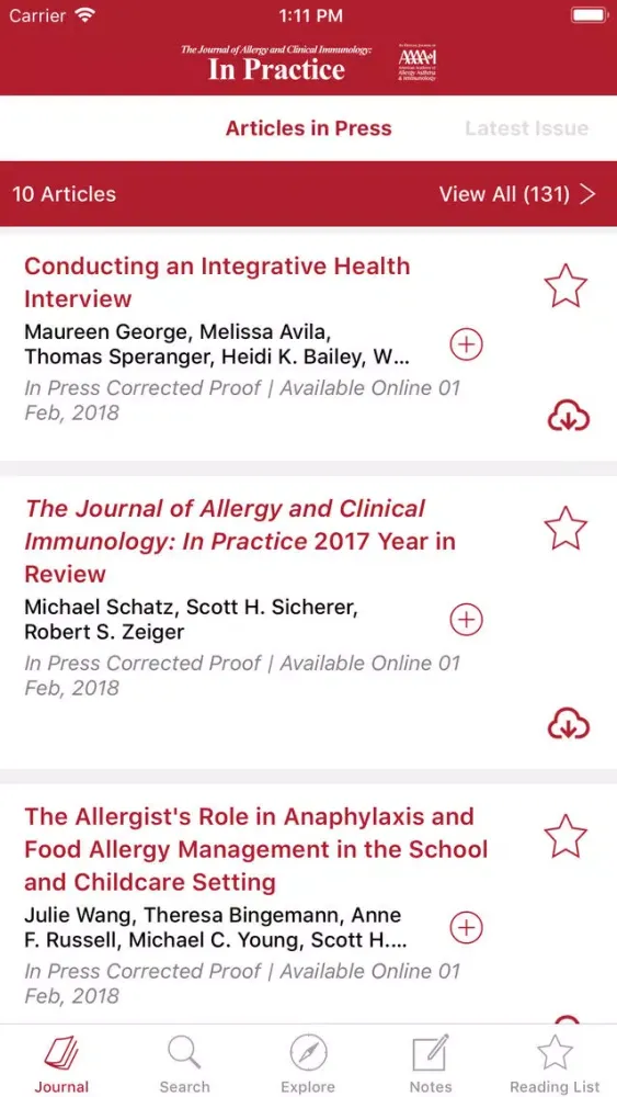 JACI: In Practice Screenshots