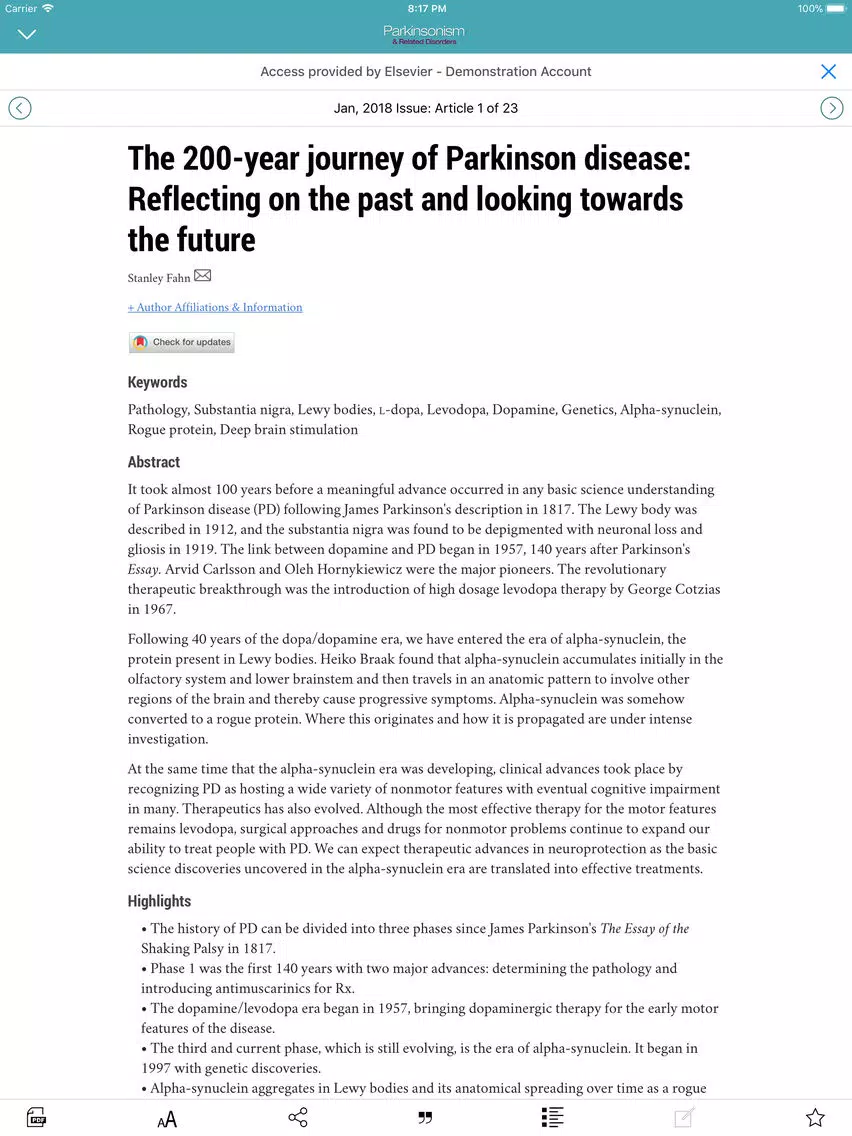 PRD Journal iPad  Screenshots