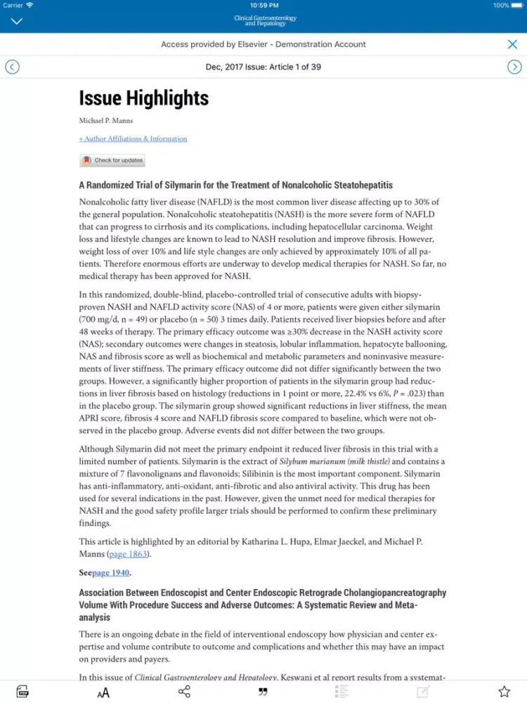 CGH Journal iPad  سکرین شاٹس