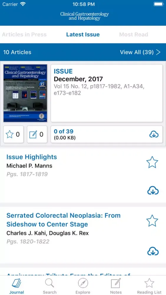 CGH Journal سکرین شاٹس