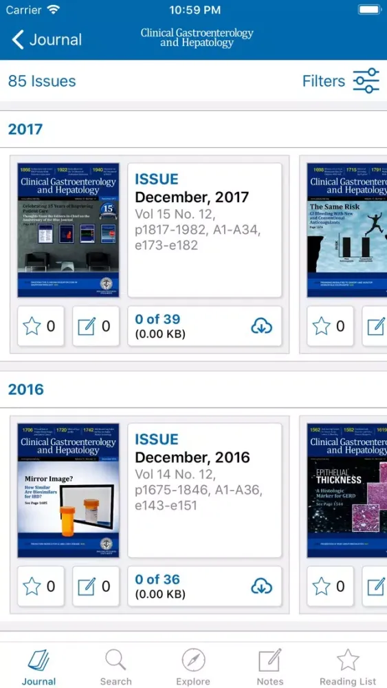CGH Journal سکرین شاٹس