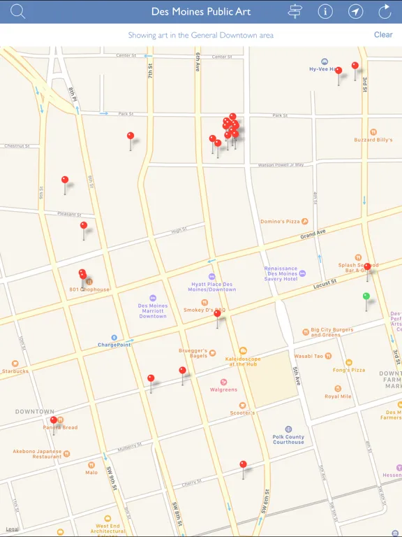 DSM Public Art iPad 应用截图