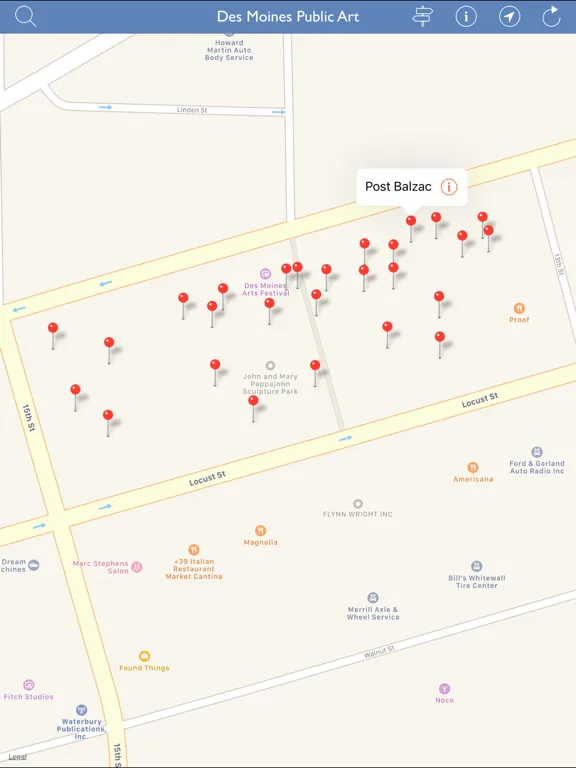 DSM Public Art iPad 应用截图