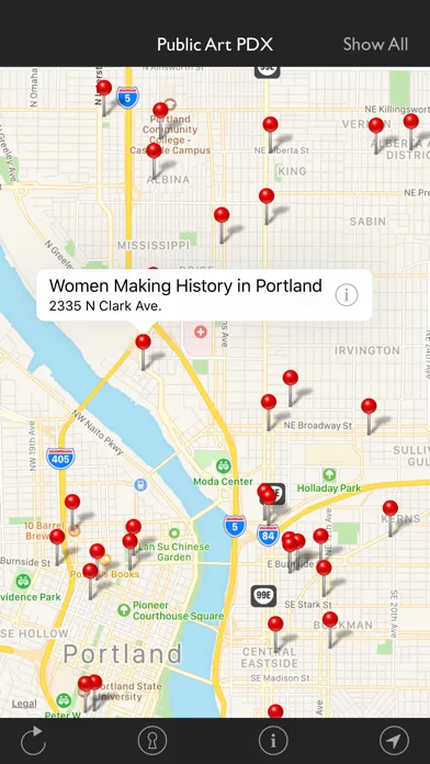 Public Art PDX Screenshots