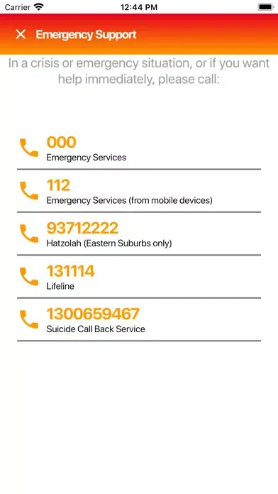 JewishCare NSW WellBeing App سکرین شاٹس