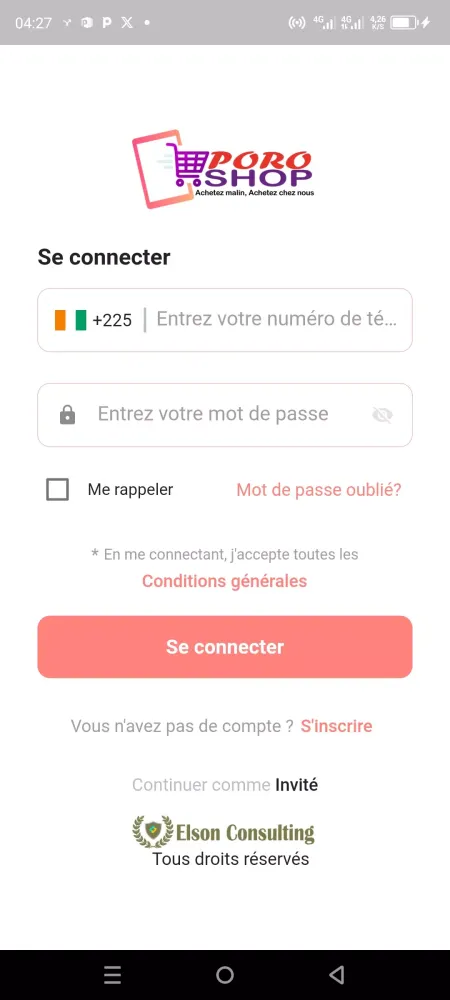 Poro Shop Screenshots